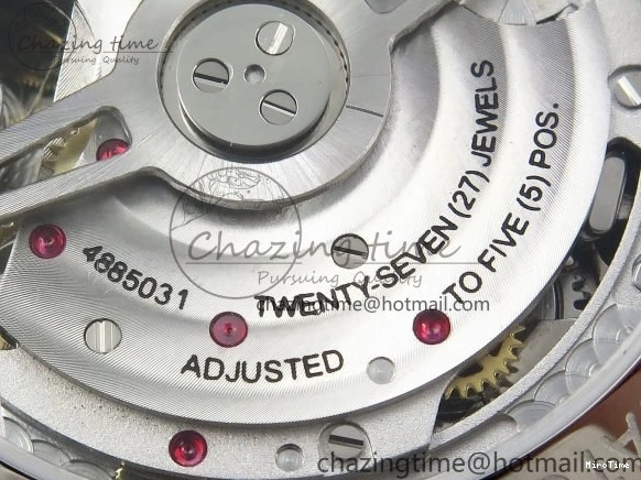 MIROTIME 0422 Casual Portuguese Chrono IW3716 Z+F 1:1 Best Edition White Dial on Blue Rubber Strap A 7016